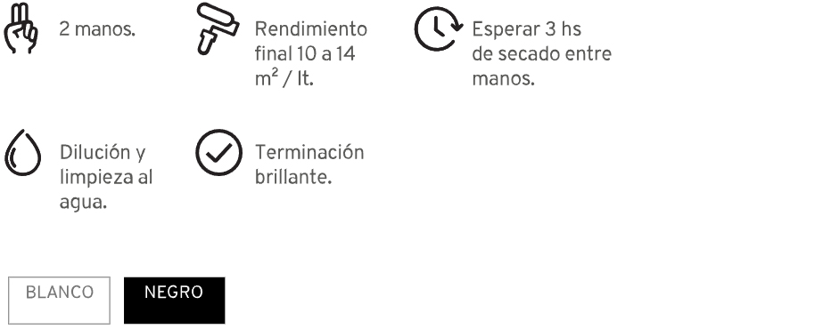 Specs Esmalte al Agua