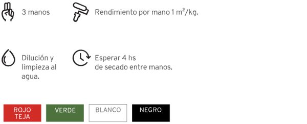 specs_membrana_techos Specs Talento Membrana Techos